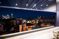 Γενική άποψη της πόλης Κωνσταντινούπολη ή θέα της πόλης από  αυτό το ξενοδοχείο