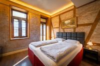 A bed or beds in a room at Guest house Diabora-Veliko Tarnovo
