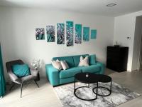 Posezení v ubytování Apartmán u zámecké zahrady