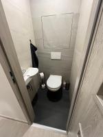 Koupelna v ubytování Apartmán u zámecké zahrady