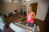 Posilňovňa alebo fitness centrum v ubytovaní Erzsébet Nagy Szálloda
