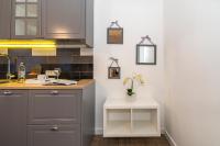 Kuchyň nebo kuchyňský kout v ubytování Studio apartments Marcel
