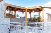 Un balcón o terraza en Riad K-white