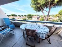 Balkón alebo terasa v ubytovaní Appartement 4 personnes avec garage et terrasse - FR-1-716-9