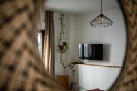 TV a/nebo společenská místnost v ubytování Rooms Vita
