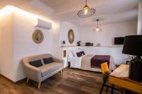 Posezení v ubytování Rooms Vita