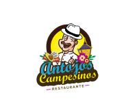 Illustration eines Mannes mit Hut, Blumen und einem Lagerfeuer in der Unterkunft Nogales apartahotel in Quimbaya