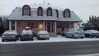 Szilvia Gästehaus v zime