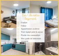 Un ba&ntilde;o de Appartement T2 Moderne Gaillard