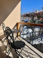 Balkón nebo terasa v ubytování Krisiyasapartment
