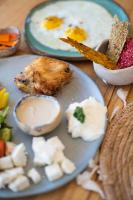 Jídlo v prázdninového areálu nebo okolí