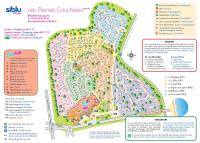 Plán poschodí v ubytovaní Mobilhome Bora Bora 2018 Camping Les Pierres Couchées Saint Brevins les Pins
