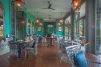 Posezení v ubytování Kandy Dendrobium House