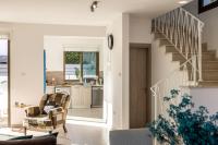 Posezení v ubytování Accomoteleia Blue Villa