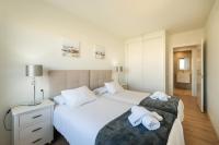 Postel nebo postele na pokoji v ubytování Trisquel, apartamento con piscina en Llanes VUT-3108-AS