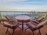 Balkón nebo terasa v ubytování Porto sokhna Pyramids Apartments