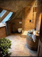 Kúpeľňa v ubytovaní Excalibur miniHotel
