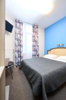 Hotel Derby MERODEにあるベッド