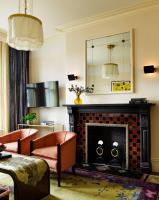 The Hotel Chelseaにあるシーティングエリア