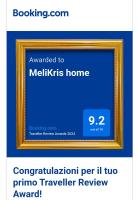 MeliKris home tanúsítványa, márkajelzése vagy díja