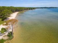 Plan piętra w obiekcie Maison T3 à Biscarrosse Plage, proche océan, 5 pers, terrasse, WiFi, parking inclus - FR-1-319-478