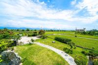 an overhead view of a park with a pathway at Yun Tien Feng Chuan B&amp;B in Dongshan