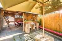 Patio nebo venkovní prostory v ubytování Apartmán V medvědím brlohu