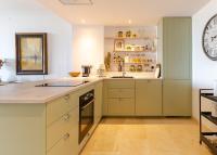 A kitchen or kitchenette at Newly Renovated Apartment with Amazing View