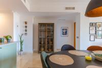 A seating area at Newly Renovated Apartment with Amazing View
