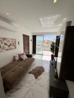 A seating area at 2 Bedroom Apartment in Msida, Malta