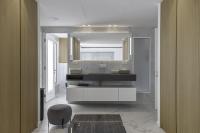 Salle de bains dans l&#39;&eacute;tablissement Luxury Penthouse Montfleury