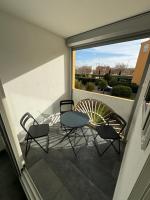 Plán poschodí v ubytovaní Appartement T2 cap d agde au calme proche toute commodité port et île des loisirs