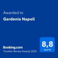 Certifikát, ocenenie alebo iný dokument vystavený v ubytovaní Gardenia Napoli