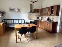 Kuchyň nebo kuchyňský kout v ubytování Apartmán Aneta Nové Město na Moravě