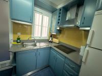 Kuchyň nebo kuchyňský kout v ubytování Apartamento de la playa