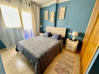 Postel nebo postele na pokoji v ubytování Apartamento de la playa