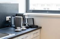Coffee and tea making facilities at easy flat Margareten Apartments