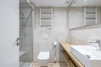 A bathroom at Tango