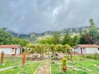 Zahrada ubytování Cabañas Rústicas dentro de la Finca El Castillo