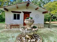 Zahrada ubytování Cabañas Rústicas dentro de la Finca El Castillo