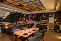 Χώρος καθιστικού στο Hotel Trax International