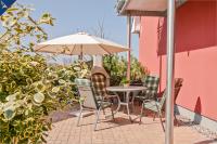 Patio nebo venkovní prostory v ubytování Ferienwohnung Thurbruch