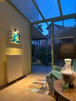 The floor plan of Avgi Garden House Chania with private entrance