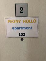 Peony Holló Apartment - Free Garage under the house tanúsítványa, márkajelzése vagy díja