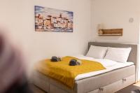 Posteľ alebo postele v izbe v ubytovaní Studio Apartman PlanB, self CHECK IN