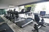 Fitness centrum a/nebo fitness zařízení v ubytování Amethyst Hotel Pattaya