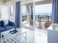 Balkon lub taras w obiekcie Grecotel La Riviera at Riviera Olympia & Aqua Park