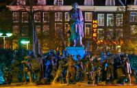Gäste, die in der Unterkunft Amsterdam Rembrandt Square city center Hotel übernachten