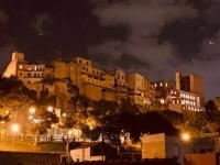 Výhľad na mesto Cagliari alebo výhľad na mesto priamo z penziónu