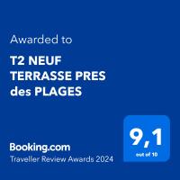 Plán poschodí v ubytovaní T2 NEUF TERRASSE PRES des PLAGES